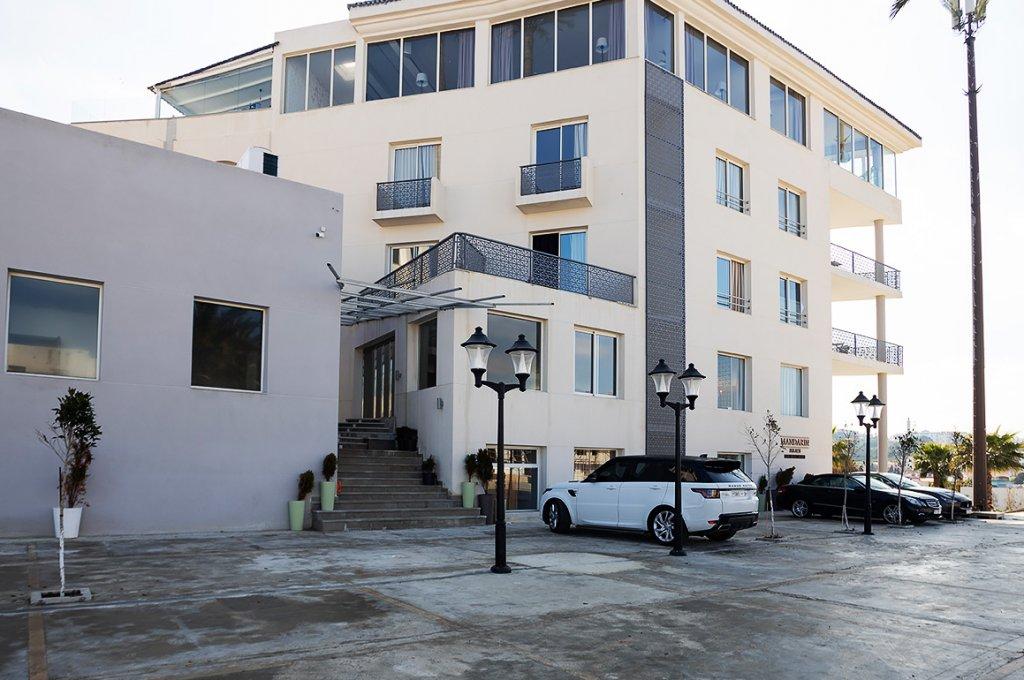 Mandarin Palace Hotel & Spa Танжер Екстериор снимка The hotel's entrance